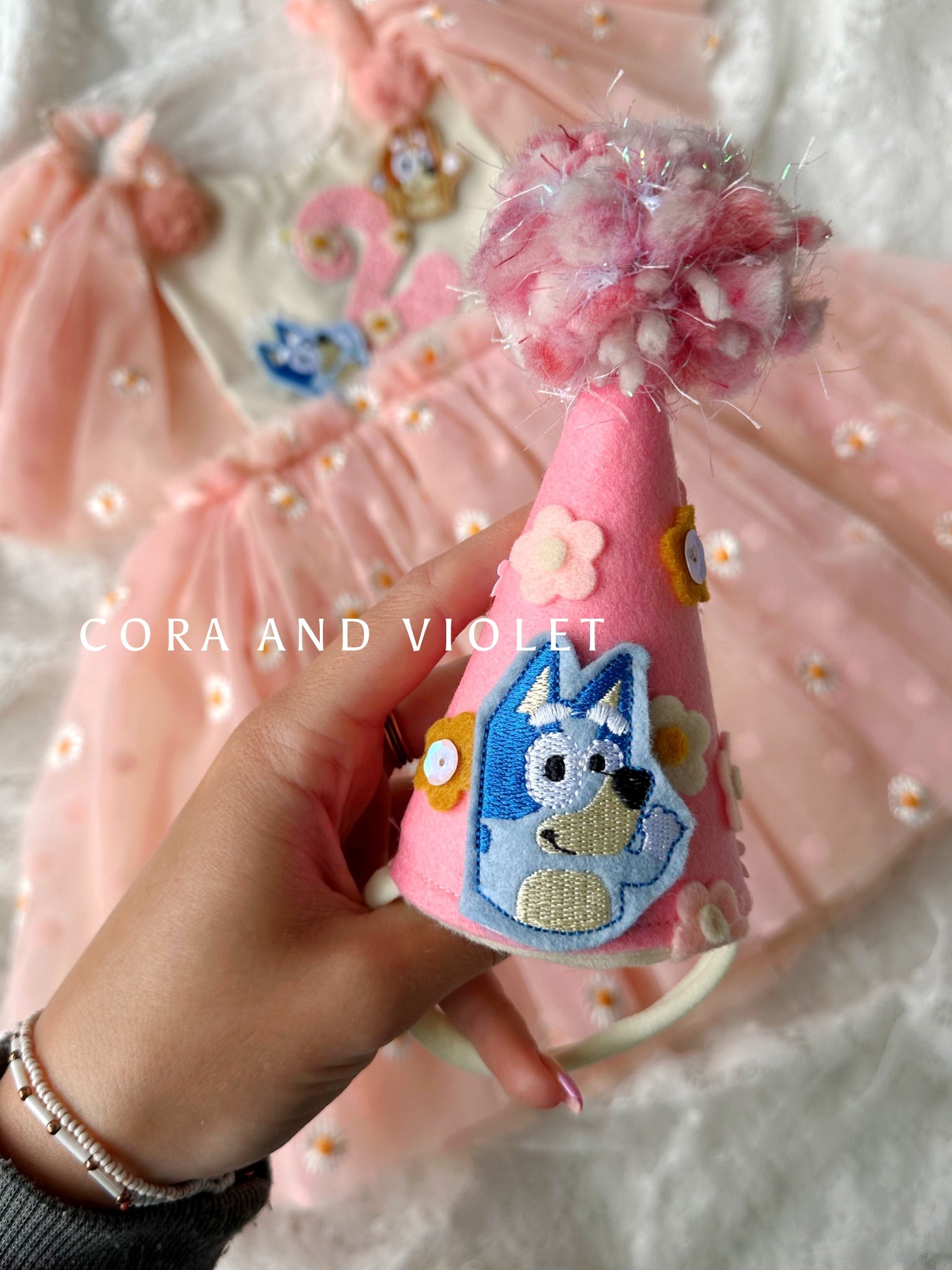 Bluey Birthday dress-EXPRESS | Cora and Violet